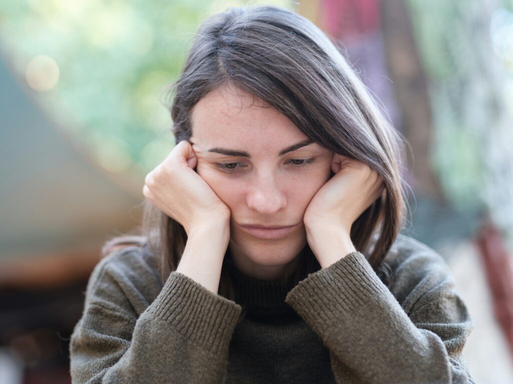 Anxious Woman